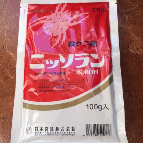 Ниссоран СП, акарицид от клеща. Новинка Япония