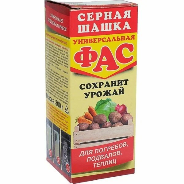 Шашка серная Фас 300г универсальная (КапиталПрок)